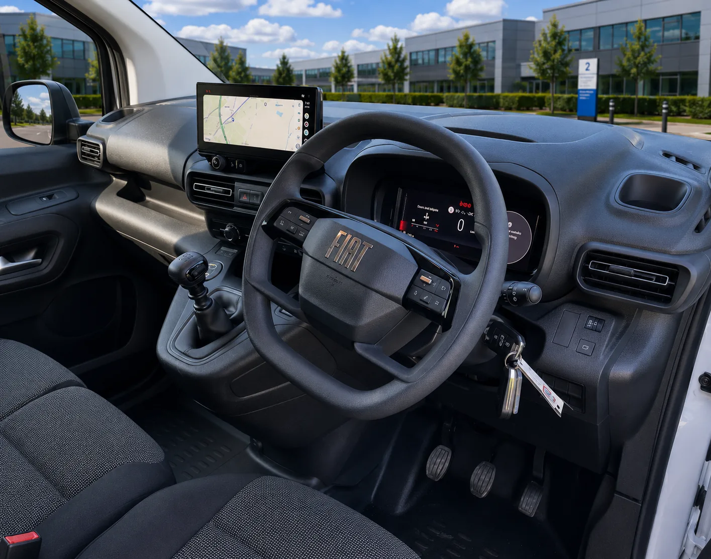 Fiat Doblo L1 - cab interior