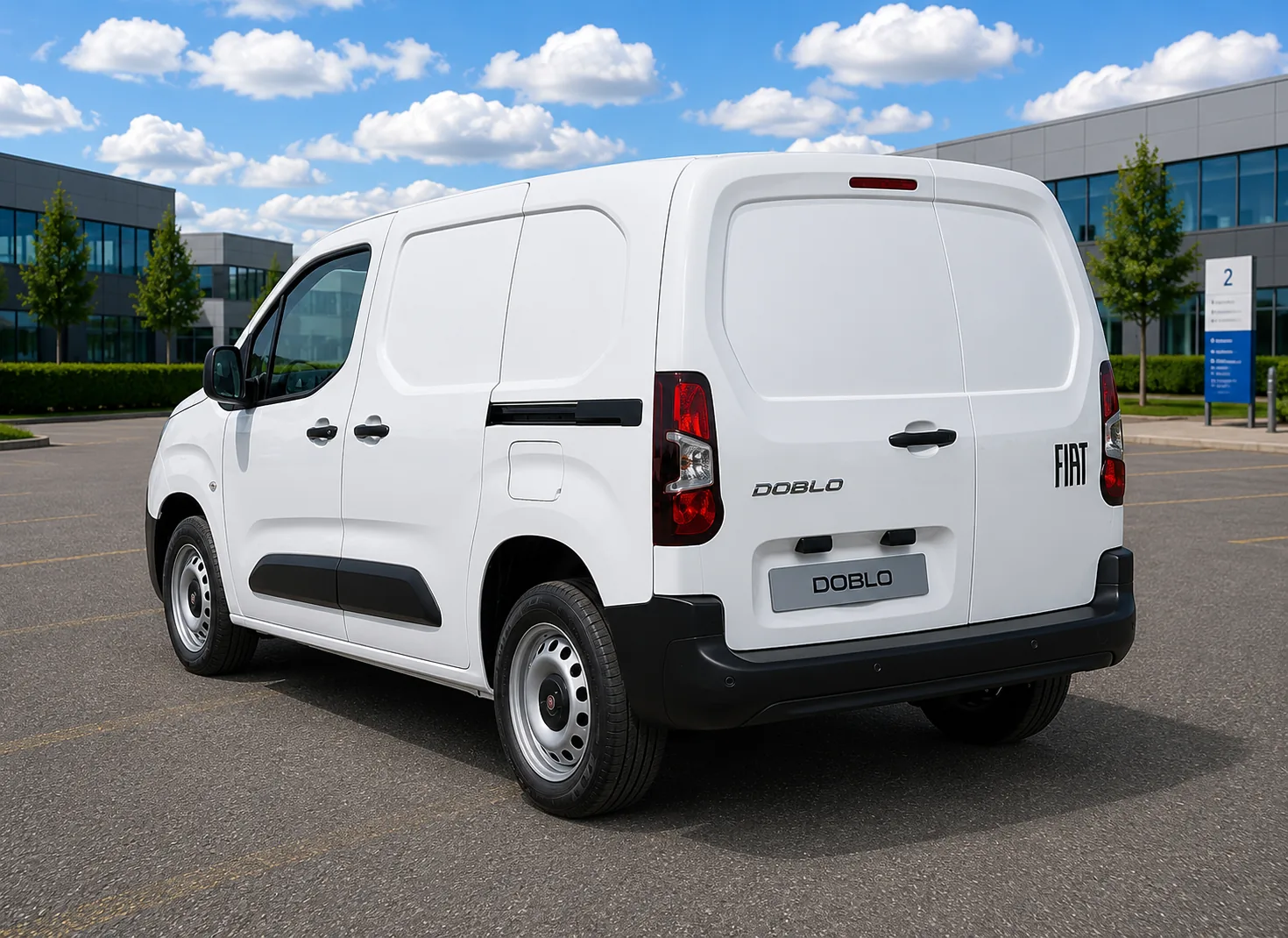 Fiat Doblo L1 - rear view