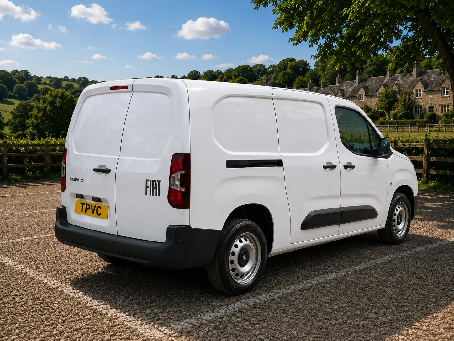 Fiat Doblo L2 - rear view