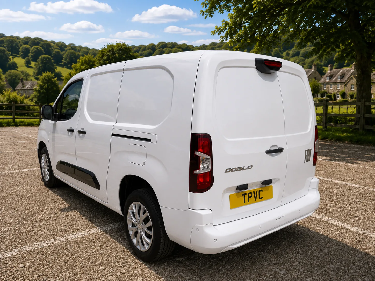 Fiat Doblo Primo L2 - rear view