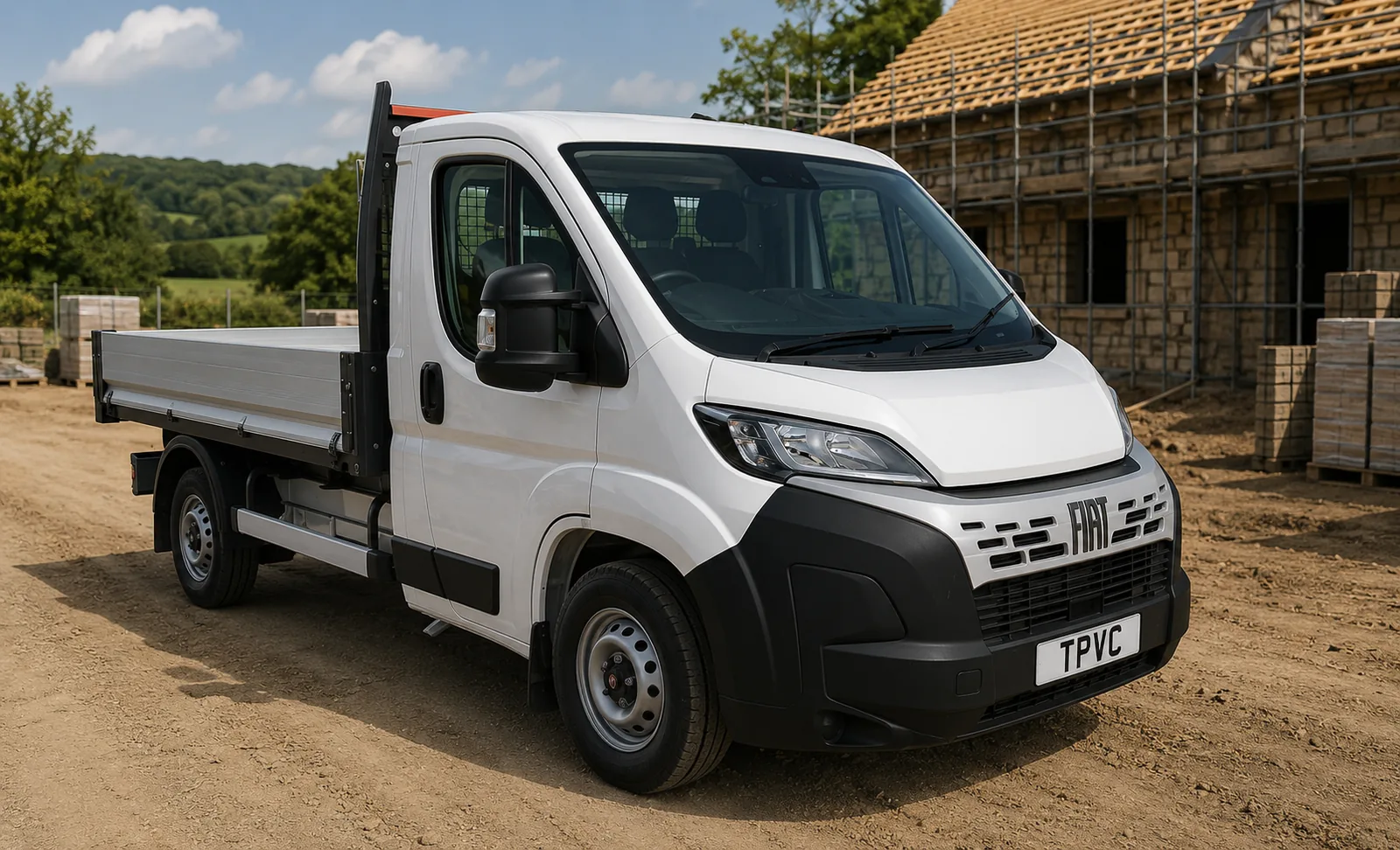 Fiat Ducato L2 Tipper - front view