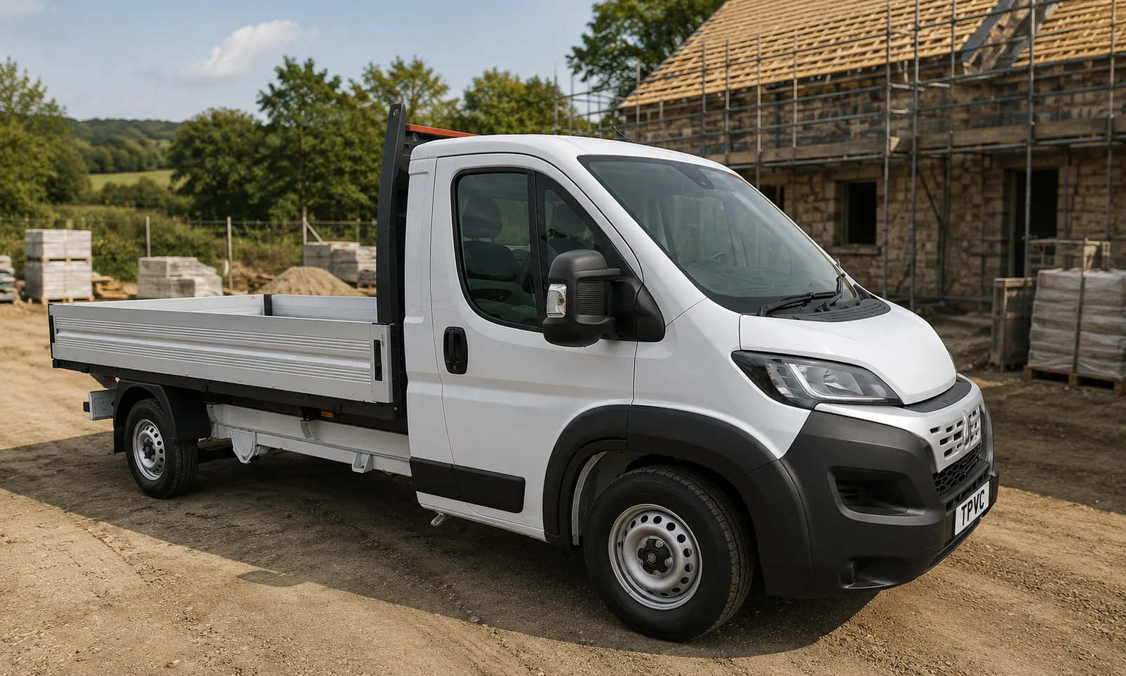 Fiat Ducato L3 Dropside - front view