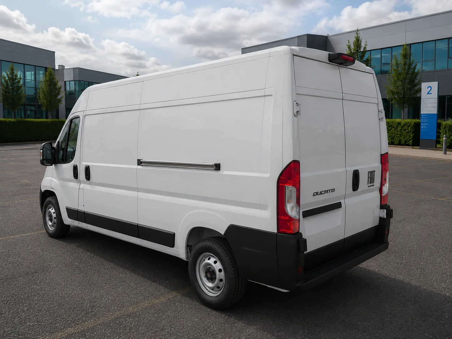 Fiat Ducato L3 H2 Auto - rear view