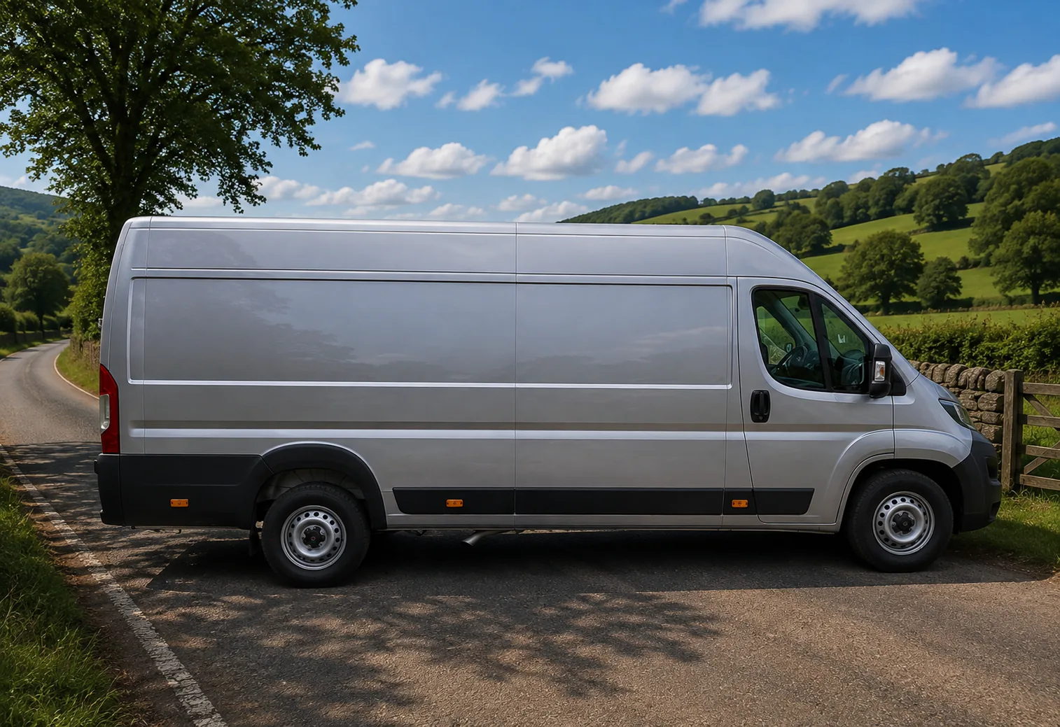 Fiat Ducato L4 H2 Auto - side view