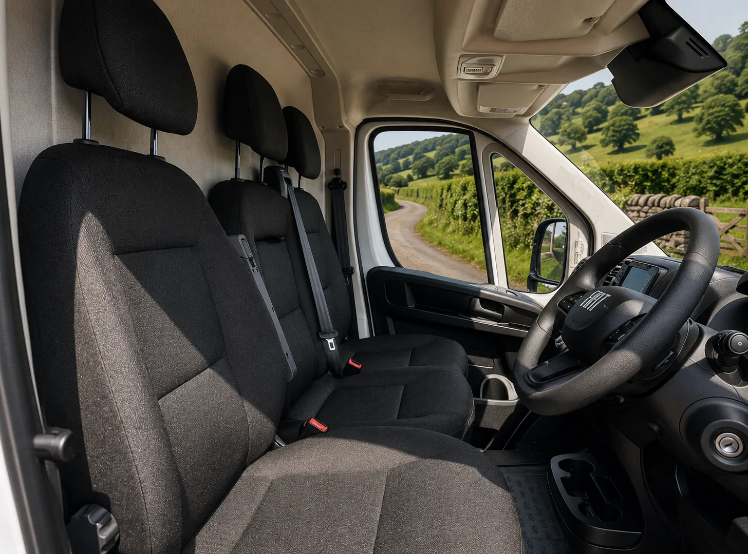 Fiat Ducato L4 H3 - cab interior