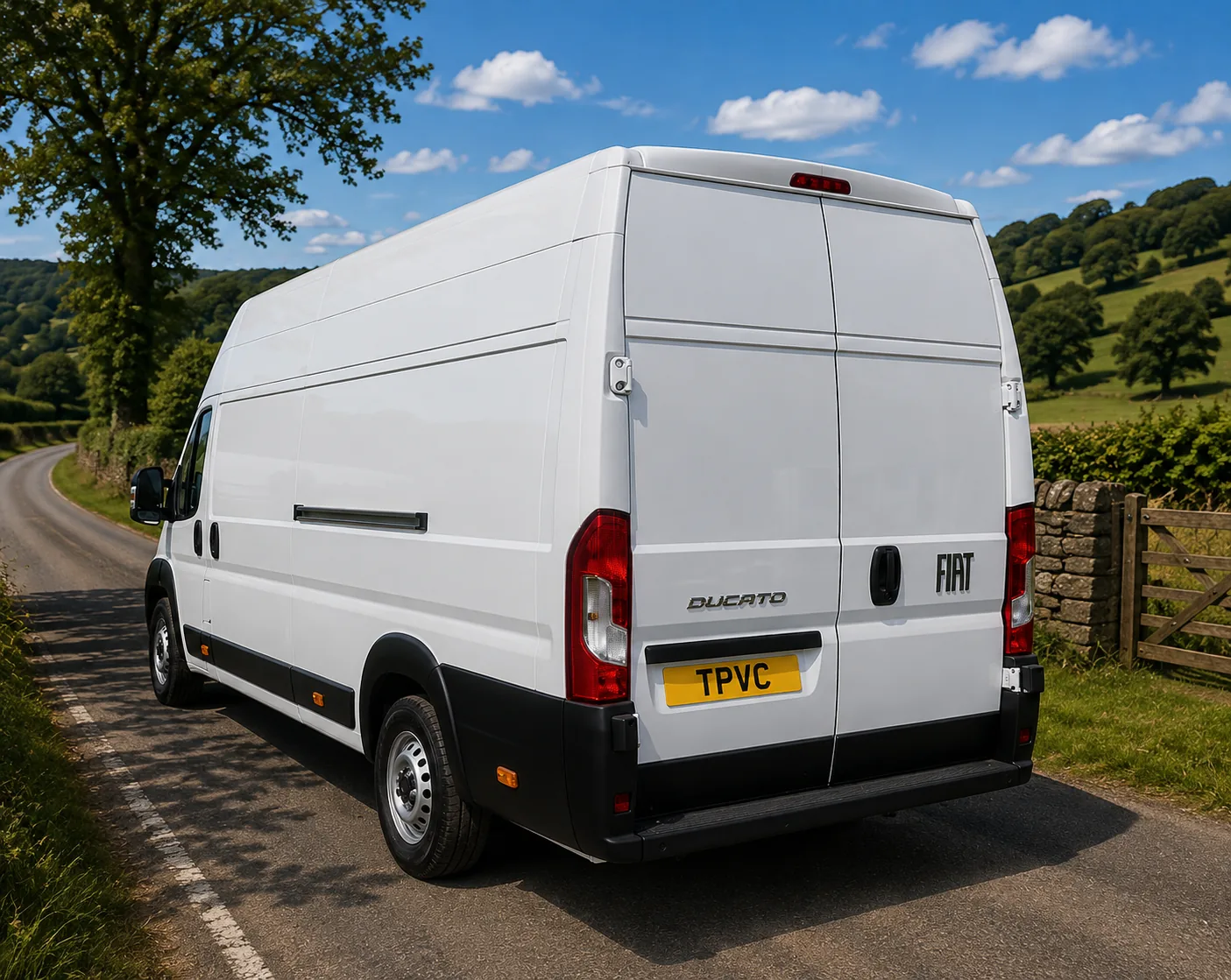 Fiat Ducato L4 H3 - rear view