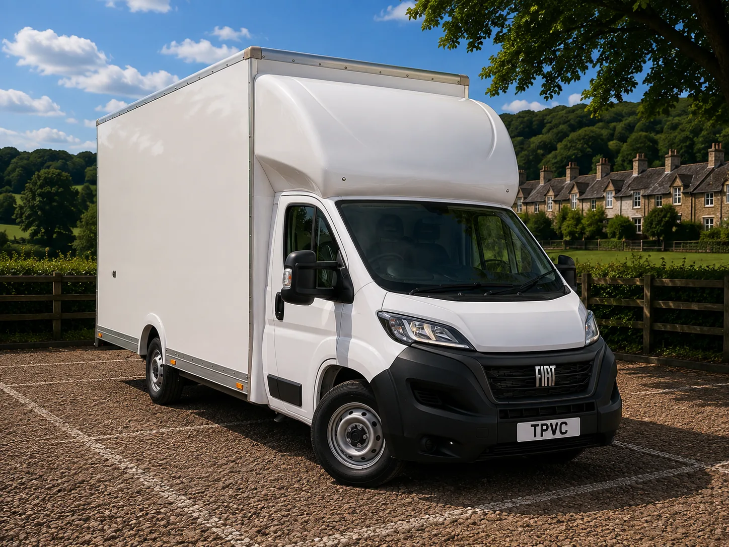 Fiat Ducato Low Loader - front view