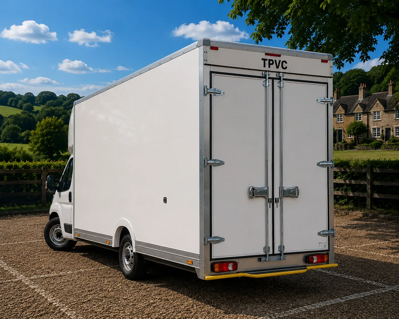 Fiat Ducato Low Loader - rear view