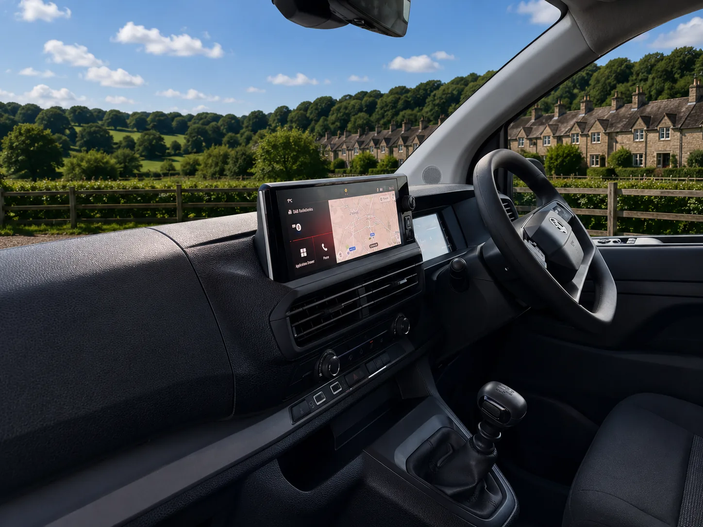 Fiat Scudo Primo XL - cab interior